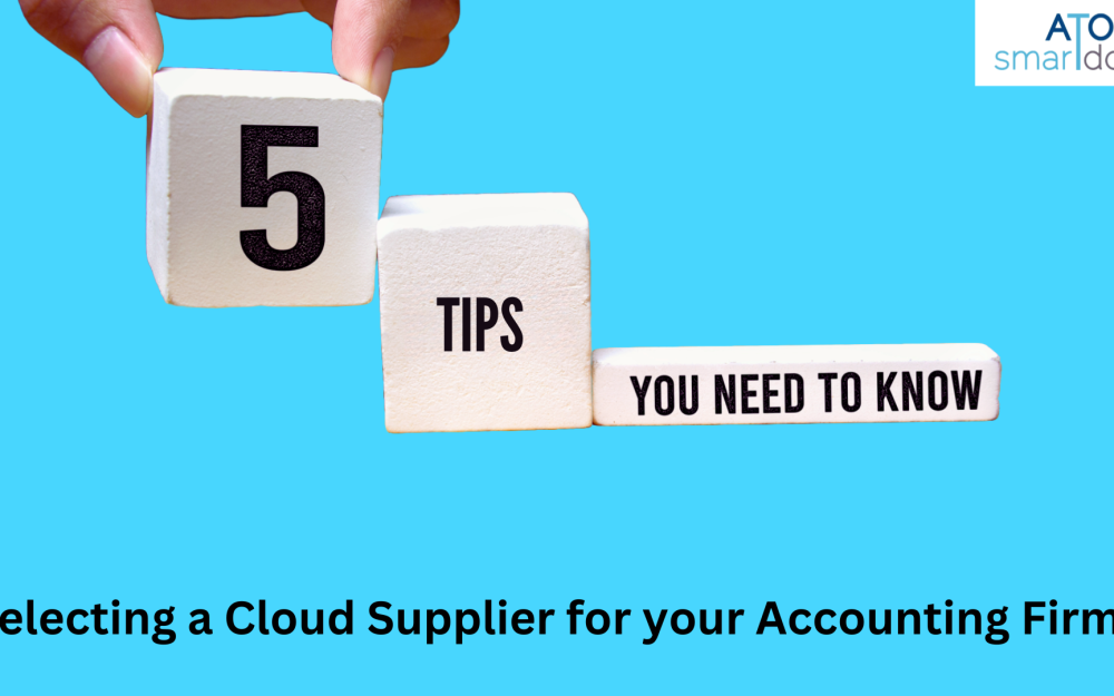 5 Essential Tips for Selecting a Cloud Supplier for Accounting Firms